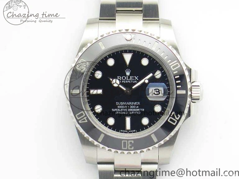 MiroTime 0506 Classic Submariner 116610 LN Black Ceramic GMF 1:1 Best Edition 904L SS Case And Bracelet SA 3512